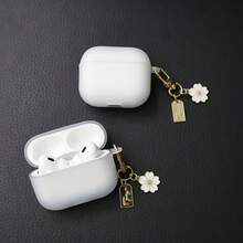 Funda protectora de silicona suave y transparente mate minimalista para AirPods de 3ra generación y Pro, funda protectora para auriculares inalámbricos Bluetooth 1/2 - transparente - Ver 3