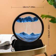 3D Dynamic Sand Art Decorative Painting, Suitable For Desktop, Home, And Office, Brings A Relaxing Decorative Effect - Multiple Styles - View 11