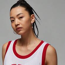 Jordan Women's AS W J BRK JERSEY TANK 25 Casual Tank Top HJ0045-100 - White - View 3