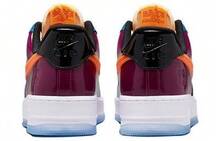 Nike X Undefeated Air Force 1 Low Total Orange DV5255-400 Unisex Shoes - 橘色 - 查看 6