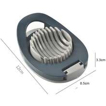 Plastic Egg Slicer, Stainless Steel 304 Egg Cutter, Marbled Egg Divider, Kitchen Tool - Stainless Steel Egg Cutter - View 3
