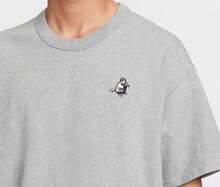 Nike 男子新款寬鬆針織休閒運動T卹 - 灰色 - 查看 3