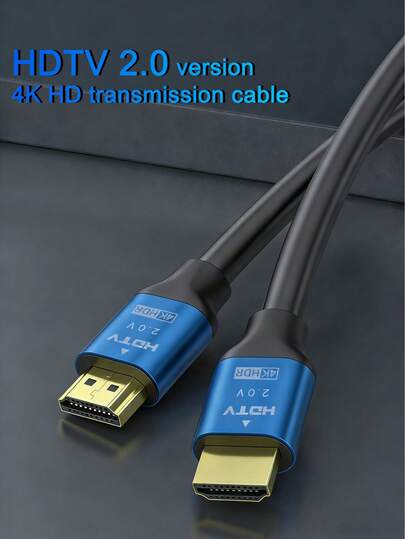 10ft 4K Ultra HD TV Cable, 4K High Speed 2.0 Cable, Supports 4K@60Hz, Suitable For Monitors, Projectors, Set-Top Boxes, Laptops - 4K High Definition Cable