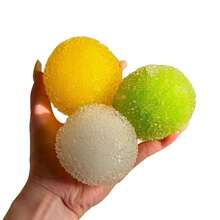 Trending Fragrant Fruit Jelly Ice Ball, Malleable Texture Crunchy Sensation Like Large Hailstone, High Aesthetic Handmade Toy - Multicolor - View 6