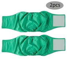 2pcs Reusable Washable Gray Dog Diapers, Suitable For Pet Post-Surgery Recovery, Pet Physiological Period - Multicolor - View 26