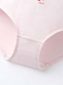 Annil [Đáy quần 100% cotton kháng khuẩn] Bộ 3 quần lót cho bé gái tuổi dậy thì, thân thiện với da. - Sự kết hợp 01 (Vàng non + Tím nhạt + Hồng sứ) - Xem 3