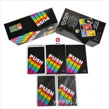 Juego de cartas de empuje - Juego de cartas exilarante Juego de mesa de estrategia para adultos y adolescentes - Juego hasta - 2 a 6 jugadores ZXUH - Empujar - Ver 5