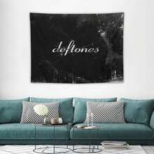 Deftone Music Album Canvas Art Poster Tapestry Wall Hanging For Room Decor Aesthetic Bedroom Dorm Decor, Home Decor, Flags For Room, Tapestry, Wall Tapestry - 1PC - 查看 4