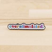 1pc Lapel Enamel Pins And Brooches Badge Pins For Backpacks Bags Backpack Cool Decoration Friend For Gifts - 彩色 - 查看 3