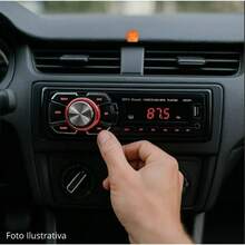 Car Radio / MP3 Player With Bluetooth, USB And SD Functions | Ideal For Cars | 6688bn - A - 查看 8