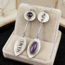 Elegant Teardrop Earrings For Women Banquet Evening Party Jewelry Suitable For Women's Earrings Bridal Wedding Earrings Jewelry Gift Elegant Accessories For Parties, Dates, And Everyday Wear - Nhiều màu - Xem 2