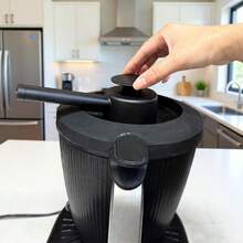 Thermomix TM7 蒸汽导流罩 | 360° 旋转蒸汽挡板，耐热防冷凝，蒸汽排气管，塑料厨房配件，保护橱柜和墙壁 - 彩色 - 查看 7