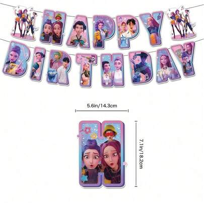 1pc K-POP Idol Hunter Theme Exclusive Decorative Item, Fan Meeting Supplies (Random Style)