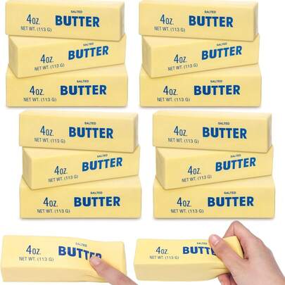 1/2 PCS Soft Butter Stress Toys - Moisture-Infused Flexible Stress Relief Stick For Anxiety Relief, Classroom Toys, Party Favors, Gift Bag Fillers, Easter Gifts, Back-To-School Presents, The Perfect Gifts For Family And Friends