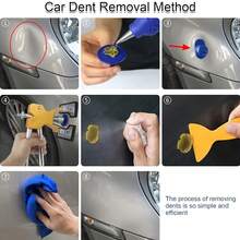 Dent Repair Kit, Includes Dent Repair Tool Set And Gold Dent Puller, With Dent Pulling Tabs, Suitable For Repairing Hail And Other Metal Surface Dents On Car Body, No Painting Required - Manual Repair Tools - View 5