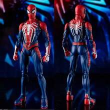SHFiguarts Figuarts PS-4 Game Version SHF Peter Parker Minimalist Style Hero Action Figure Toy Gift - Multicolor - View 2