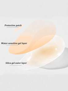 4/2pcs Of Invisible, Self-Adhesive, Friction-Resistant, Washable Nipple Covers. Suitable For Swimwear, Camisoles, Tank Tops, Beach Outings, Hot Springs, Travel Vacations, Water Parks, Swimming Pools, Halter Tops, And Everyday Wear. - Multicolor - View 4