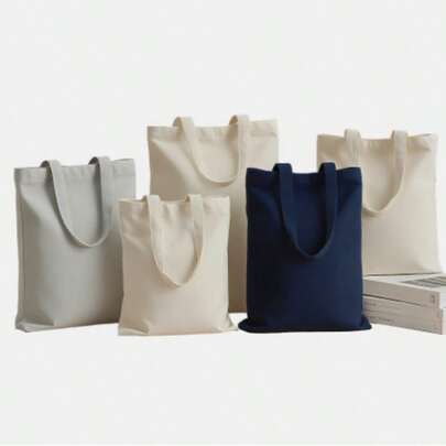 Bolsa de lona de 40x35cm, bolsa de algodón en blanco para personalizar con transferencia de calor, regalo en blanco al por mayor