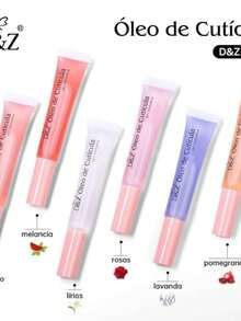 D&Z Moisturizing Cuticle Oil For Nails, Fruit Scent, 10ml - 彩色 - 查看 5