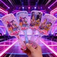 1个K-Pop女团随机图案气垫防静电按摩发刷 - A - 查看 4