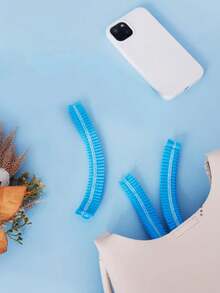 10/100pcs Blue Disposable Non-Woven Dust Cap, Oil & Dust Proof, Suitable For Cooking, Breathable Non-Woven Hairnet - Multicolor - View 5