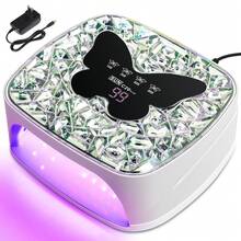 LIMEGIRL SUN C20 PLUS UV LED Nail Lamp With 67pcs Dual-Color LED Beads (Blue & Red), Gel Nail Dryer With Infrared Sensor, Detachable Base, 4 Timer Settings For Manicure And Pedicure - View 10
