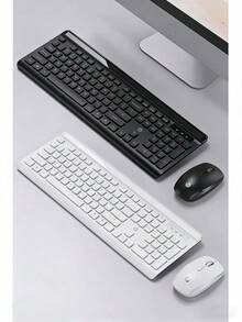 HP CS500 Ultra-Thin Keyboard + Silent Mouse Set, Plug And Play Connection, Splash-Proof Protection, Multi-Device Compatible, Long-Lasting Battery Life, Stable Transmission - View 1