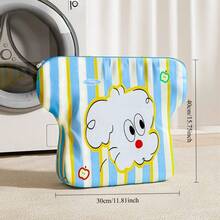 1pc Reusable Wash Bag With Zipper Household Sweater Underwear Bra Cleaning Pouch Multifunctional Travel Storage Organization - Multicolor - View 11