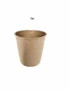 Macetas de pulpa para semilleros, vasos desechables para semilleros, bandejas de germinación de semillas, macetas para semilleros, macetas para flores, herramientas de jardinería y plantación, para balcón, herramientas de plantación interior - multicolor - Ver 8