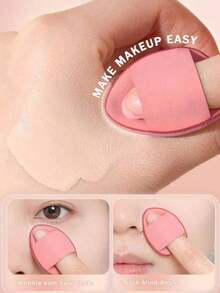 50-10pcs Makeup Sponge Set, Makeup Blender, Professional Makeup Blending Sponge Wholesale, Hoarding, Super Soft Concealer Sponge, Facial Makeup Tools, Suitable For Foundation, Powder, Toner - Pink - View 10