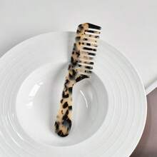 1 st. trendig lättviktig hårborste med 18 cm långt skaft och breda tänder, lämplig för alla typer av hårstyling, present till en avslappnad present. - Multifärgad - Visa 12