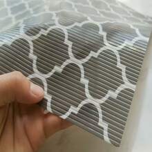 1 Roll Thick Gray Non-Slip Washable EVA Refrigerator/Cabinet Liner Mat, Easy To Cut - Grey - View 15