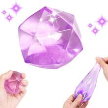 1 pieza Juguete de estrés en forma de cubo de diamante explosión de estilo maltés, adecuado para regalos de Año Nuevo, Día de San Valentín y Pascua [Estilo aleatorio] - Multicolor - Ver 8