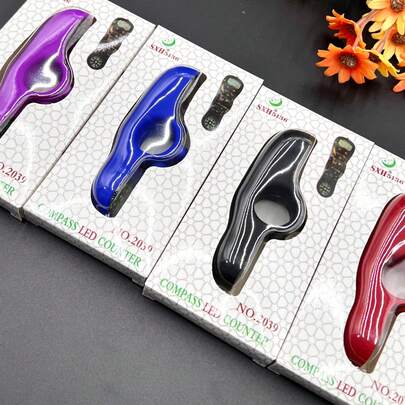 2039p LED Painted Bead Counter With LCD Display Compass Electronic Counter