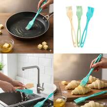 Set Of 3 Silicone Brushes For Greasing, Varnishing, Applying Sauces, Multipurpose - View 5