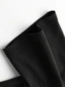 Áo thun ngắn tay cổ tròn in hình bóng đá và mũ bảo hiểm thời trang cho bé trai, chữ cái nhiều màu sắc, mẫu mới cho mùa hè và mùa thu. - màu đen - Xem 5