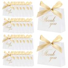 Gift Box With Ribbon 4.9'x4.7'x1.8' Paper Mini Gift Boxes Presents Bags For Birthday Christmas Mother's Day Wedding Baby Shower Birthday Packaging Candy Cookie Chocolate Craft Candle Small Gifts - View 12