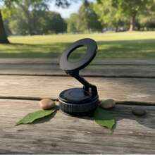 Powerful Magnetic Phone Holder, Suitable For Car Dashboard And Air Vent | Universal 360° Rotation, Compatible With MagSafe And All Phones - Modern Style - View 8