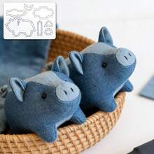 1pc Cute Pig Sewing Patchwork Soft Template DIY Pig Pattern PET Quilting Template, Pattern Transfer Tool For Patchwork, Embroidery, Home Decor - Handmade Template, Suitable For DIY Enthusiasts, Sewing Accessories, Durable Handmade Template - Classic - View 5