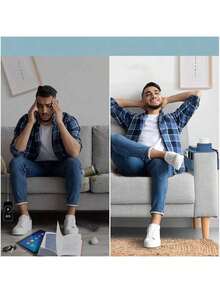 1pc Multifunctional Sofa Armrest Cup Holder, Coaster, Remote Control Organizer - Multicolor - View 6