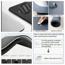 1pc Striped Bowl & Dish Pad, Kitchen Counter Mat, Suitable For Sink And Countertop, Fits Dish Rack - Multicolor - View 3