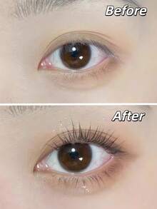 babrea 韩国睫毛卷翘精华液，持久卷翘，浓密丰盈，防晕染，黑色 - 查看 2