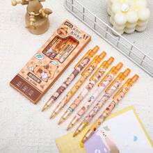 一套基础款/豪华款/高级款水豚主题文具套装，是送给男孩女孩的绝佳圣诞礼物，也是学习奖励、生日、课堂、返校的理想之选。高品质学习用品，适合学生和动物爱好者。提供3种文具套装选择（部分颜色款式随机发货）。 - 彩色 - 查看 8