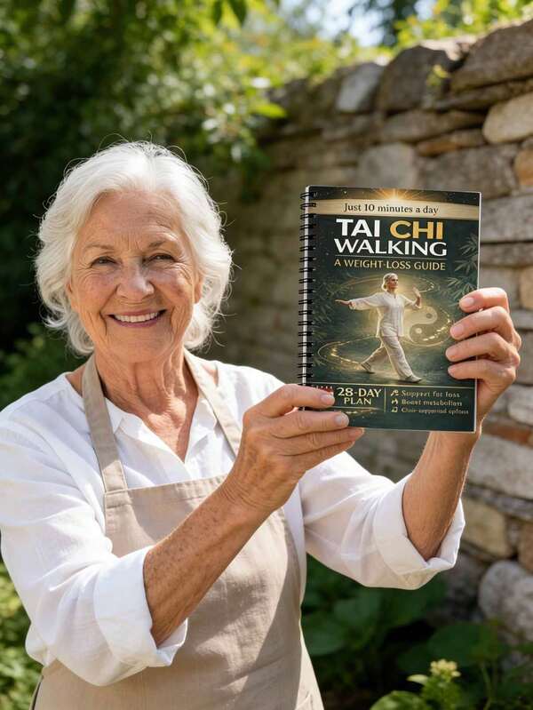 1 Set Tai Chi Weight Loss Walking Method, 28-Day Gradual Plan (Suitable For Elderly) (Gentle Daily Walking/Joint-Friendly/Low-Impact Exercise/Chair-Assisted Walking/Indoor & Outdoor Options) | Improve Balance And Stability, Simple And Knee-Friendly | Improve Posture And Stability | Strengthen Core And Muscles