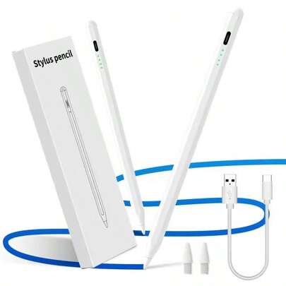 Stylus Pen For Pro 11 12.9 Air 4/5 7/8/9/10th Mini 2018-2022 Pencil With Palm Rejection Tilt Pensil For A16 Gen 9 10.2"/10.9" Air 4/5 Pro 11 M2 Pen