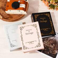 This Is A Classic European Embossed Photo Album. It Consists Of 50 Pages And Can Hold 100 Photos. It Is Perfect For Preserving Photos Of Weddings, Graduation Ceremonies, Travel Experiences, And Children's Growth. - Retro Photo Album - View 6