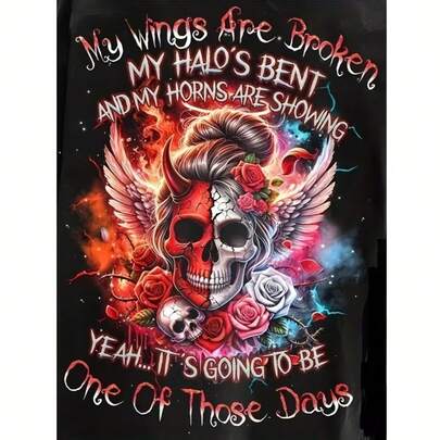 1件装 [30*40厘米/11.8*15.7英寸] 5D 亚克力钻石画套装，骷髅图案，适合成人初学者 DIY 马赛克钻石画，全钻手工 DIY 钻石画，适合客厅、卧室、办公室墙面装饰挂画，惊喜艺术家居装饰礼物，送给家人和朋友，无框