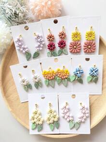 Plastic Polymer Clay Cutters & Flower Shape - DIY Crafting With Precise Cutting Edges For Handmade Clay, Jewelry Beads, Resin Charms - Molding Die For Polymer Clay Art Supplies (Compatible With DIY Kits) - TH143 - View 10