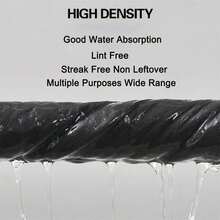 1/10pcs Thick, Highly Absorbent Multipurpose Microfiber Cleaning Cloth, Suitable For Kitchen, Car, Glass, Home, Bathroom Countertops, Windows, Mirrors And Appliances, Reusable Cleaning Towel - Multiple Styles - View 5