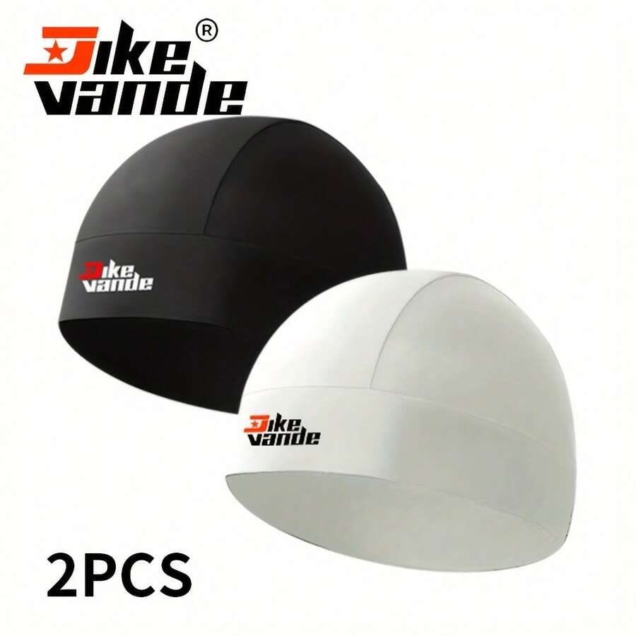 Este gorro de ciclismo para todas las estaciones está diseñado para hombres y es perfecto para correr y otras actividades al aire libre. Es tanto una gorra suave para ciclistas y motociclistas como un equipo de cabeza transpirable y refrescante adecuado para hombres. - 1 Negro - Ver 1